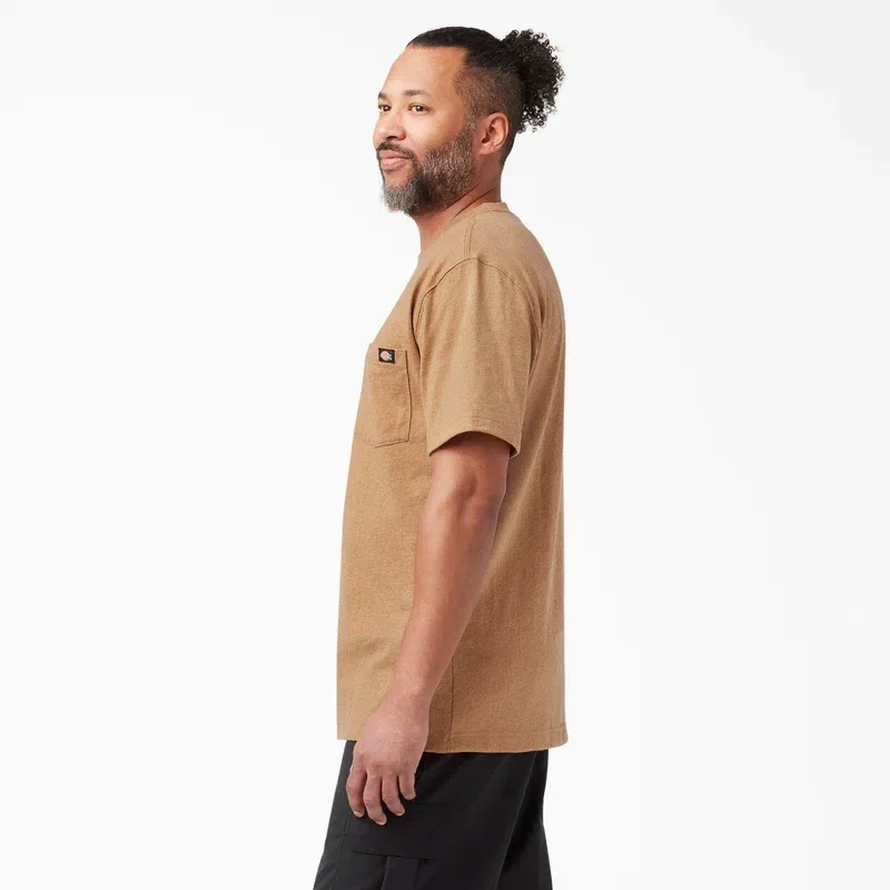Heavyweight Heathered Short Sleeve Pocket T-Shirt Heavyweight Heathered Short Sleeve Pocket T-Shirt