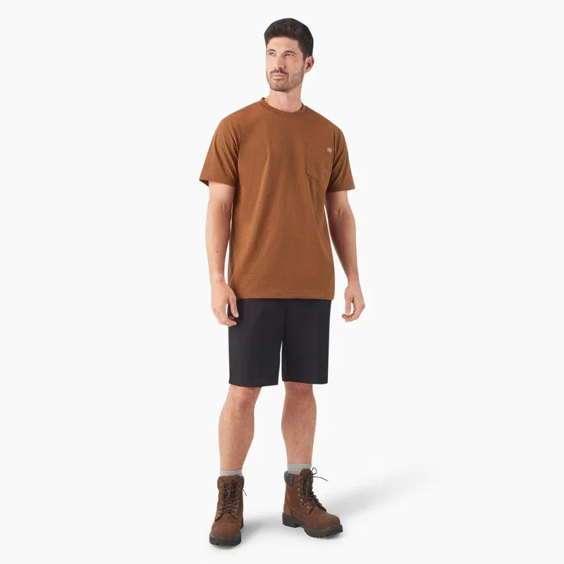 Heavyweight Heathered Short Sleeve Pocket T-Shirt Heavyweight Heathered Short Sleeve Pocket T-Shirt