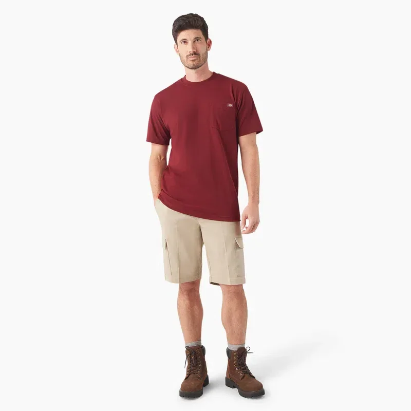 Heavyweight Heathered Short Sleeve Pocket T-Shirt Heavyweight Heathered Short Sleeve Pocket T-Shirt