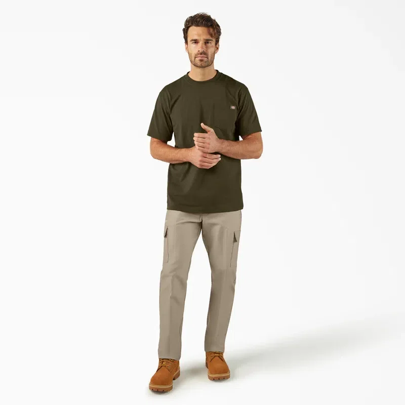 Heavyweight Heathered Short Sleeve Pocket T-Shirt Heavyweight Heathered Short Sleeve Pocket T-Shirt