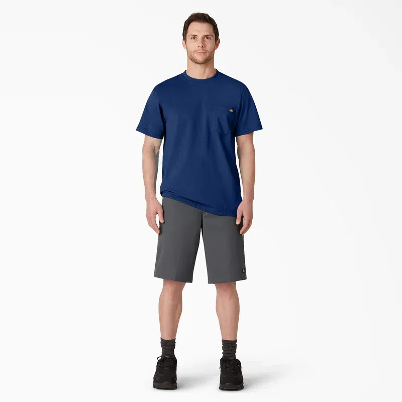 Heavyweight Heathered Short Sleeve Pocket T-Shirt Heavyweight Heathered Short Sleeve Pocket T-Shirt