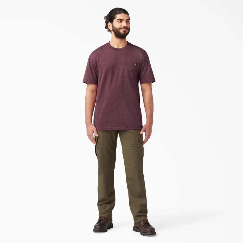 Heavyweight Heathered Short Sleeve Pocket T-Shirt Heavyweight Heathered Short Sleeve Pocket T-Shirt