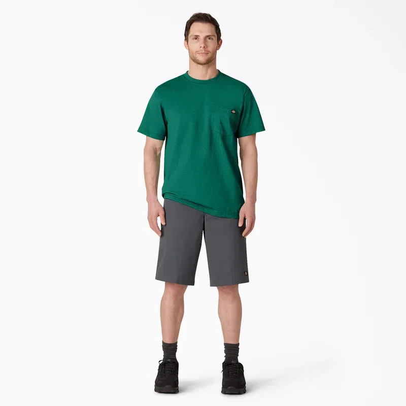 Heavyweight Heathered Short Sleeve Pocket T-Shirt Heavyweight Heathered Short Sleeve Pocket T-Shirt