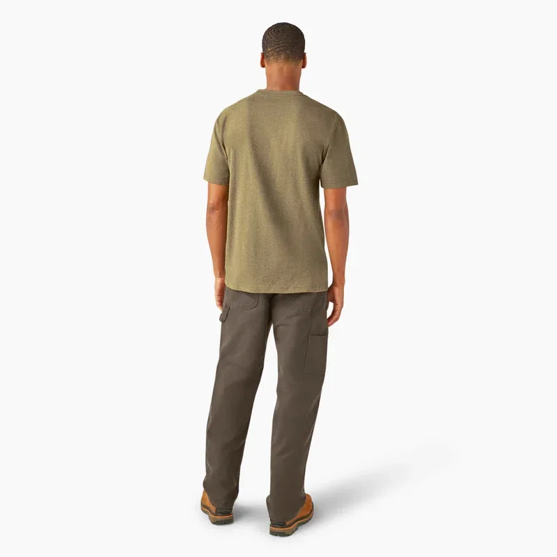 Heavyweight Heathered Short Sleeve Pocket T-Shirt Heavyweight Heathered Short Sleeve Pocket T-Shirt