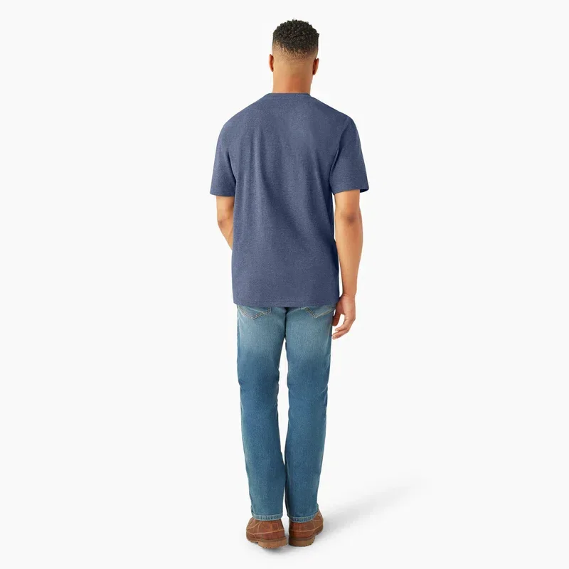 Heavyweight Heathered Short Sleeve Pocket T-Shirt Heavyweight Heathered Short Sleeve Pocket T-Shirt