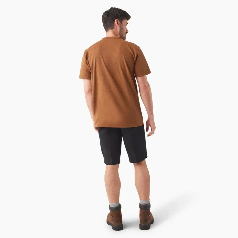 Heavyweight Heathered Short Sleeve Pocket T-Shirt Heavyweight Heathered Short Sleeve Pocket T-Shirt