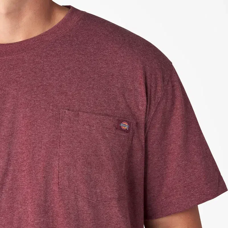 Heavyweight Heathered Short Sleeve Pocket T-Shirt Heavyweight Heathered Short Sleeve Pocket T-Shirt