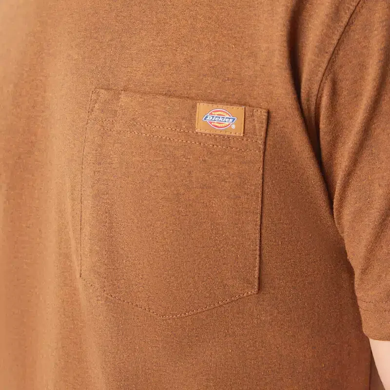 Heavyweight Heathered Short Sleeve Pocket T-Shirt Heavyweight Heathered Short Sleeve Pocket T-Shirt