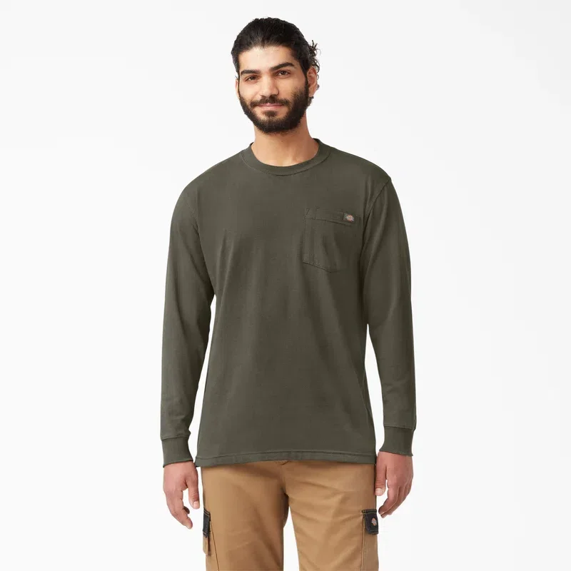 Heavyweight Long Sleeve Pocket T-Shirt Heavyweight Long Sleeve Pocket T-Shirt