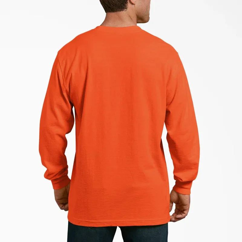 Heavyweight Neon Long Sleeve Pocket T-Shirt Heavyweight Neon Long Sleeve Pocket T-Shirt