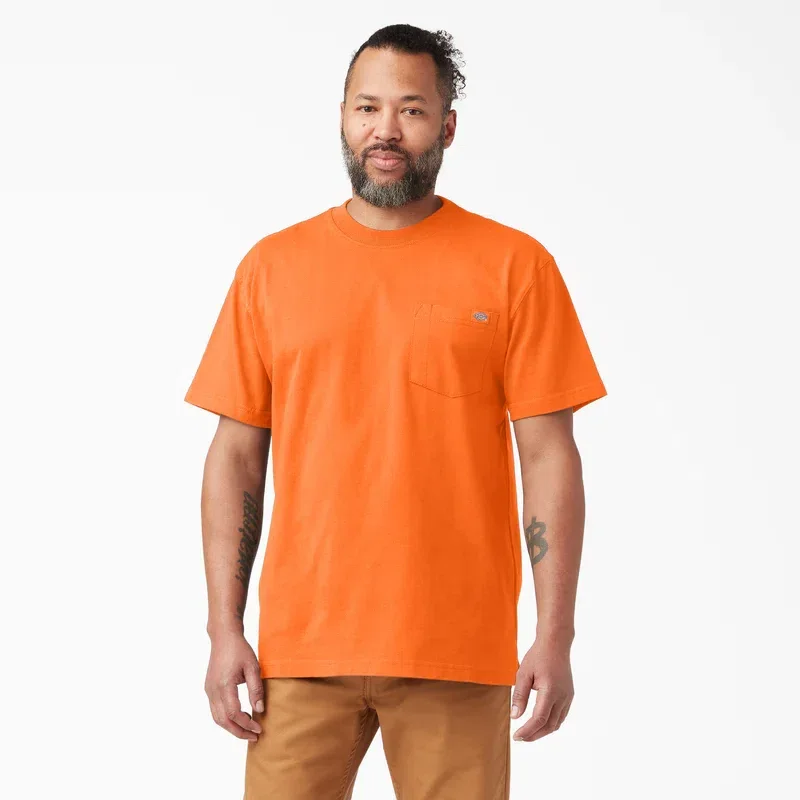 Heavyweight Neon Short Sleeve Pocket T-Shirt Heavyweight Neon Short Sleeve Pocket T-Shirt