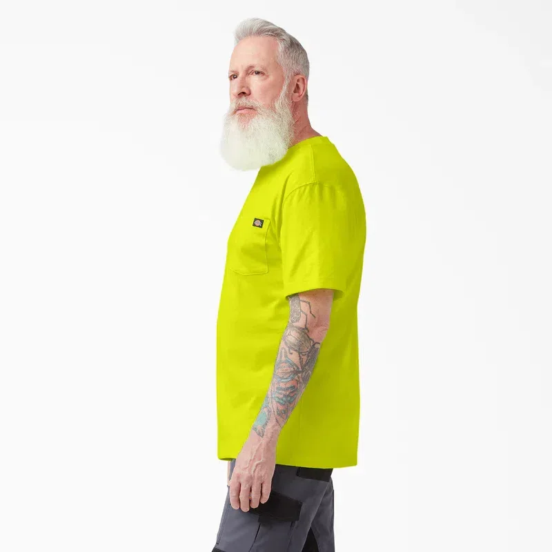 Heavyweight Neon Short Sleeve Pocket T-Shirt Heavyweight Neon Short Sleeve Pocket T-Shirt