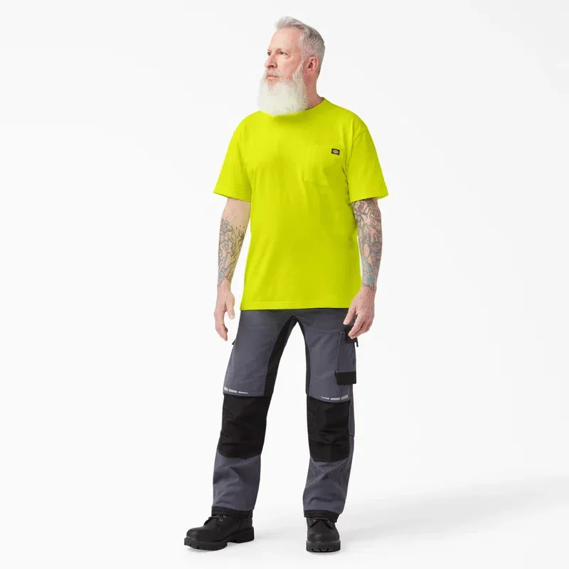 Heavyweight Neon Short Sleeve Pocket T-Shirt Heavyweight Neon Short Sleeve Pocket T-Shirt