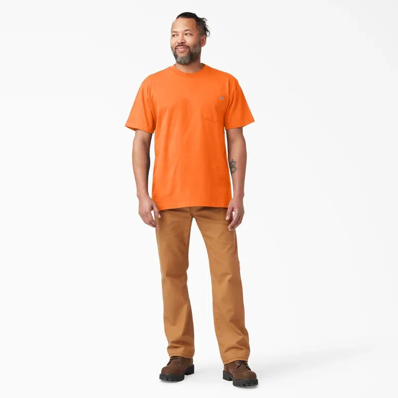 Heavyweight Neon Short Sleeve Pocket T-Shirt Heavyweight Neon Short Sleeve Pocket T-Shirt