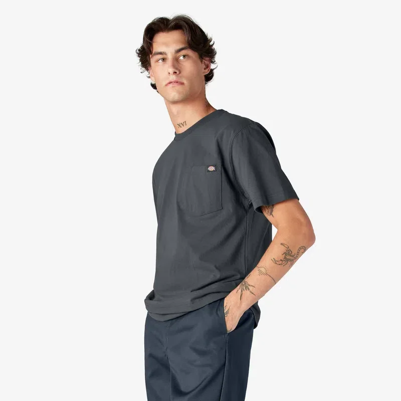 Heavyweight Short Sleeve Pocket T-Shirt Heavyweight Short Sleeve Pocket T-Shirt