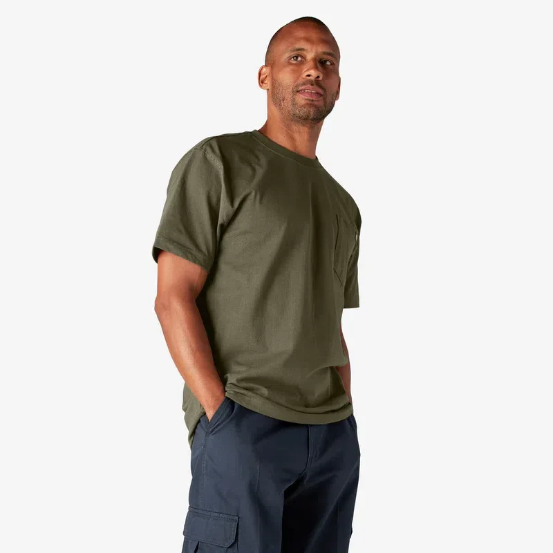 Heavyweight Short Sleeve Pocket T-Shirt Heavyweight Short Sleeve Pocket T-Shirt