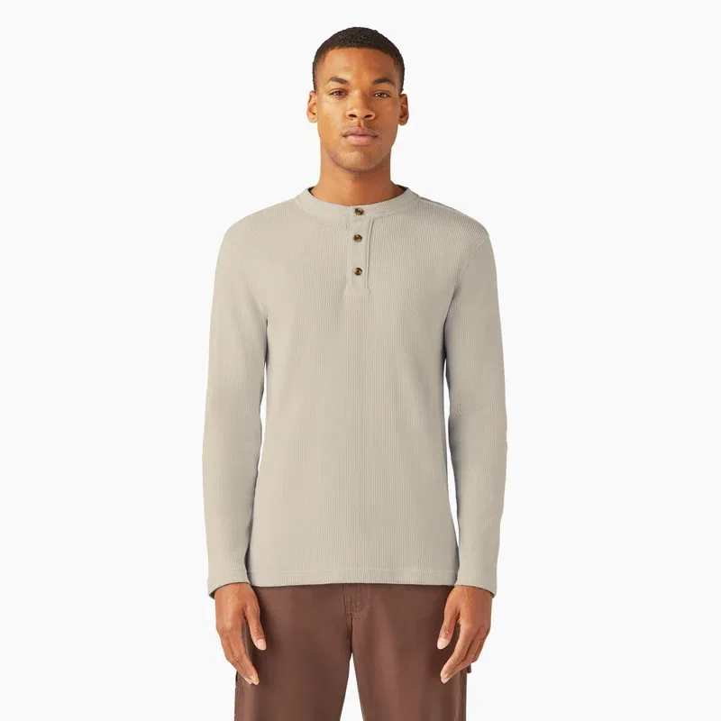 Henley Thermal Shirt Henley Thermal Shirt