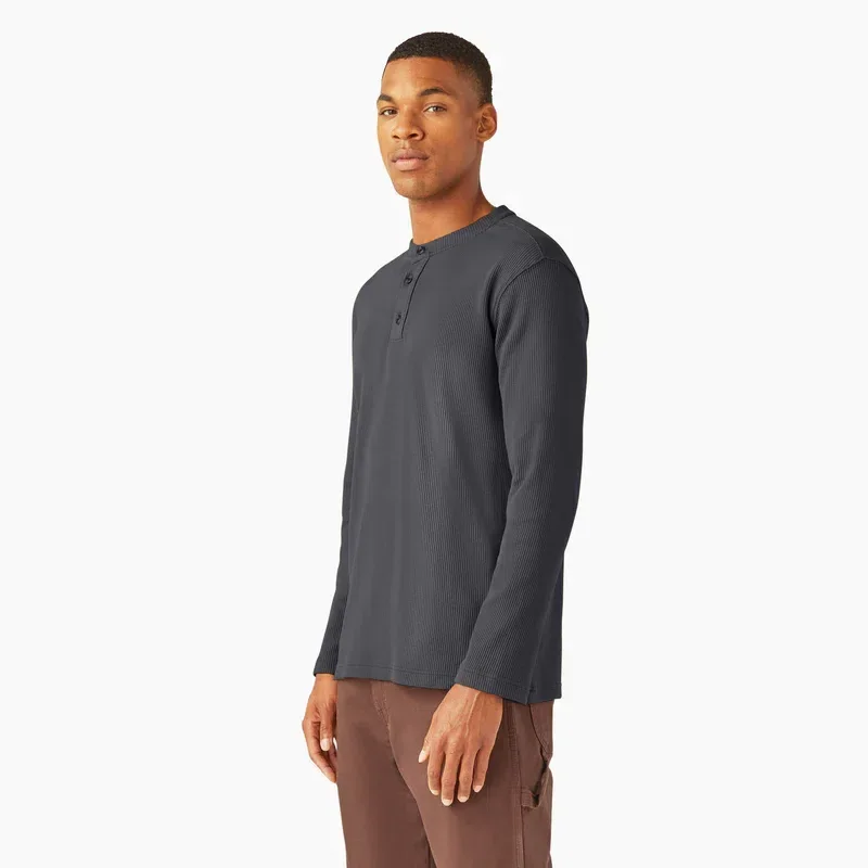 Henley Thermal Shirt Henley Thermal Shirt