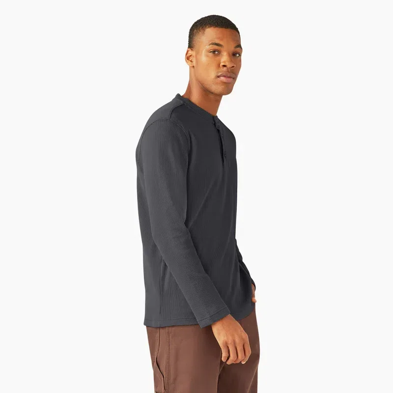 Henley Thermal Shirt Henley Thermal Shirt