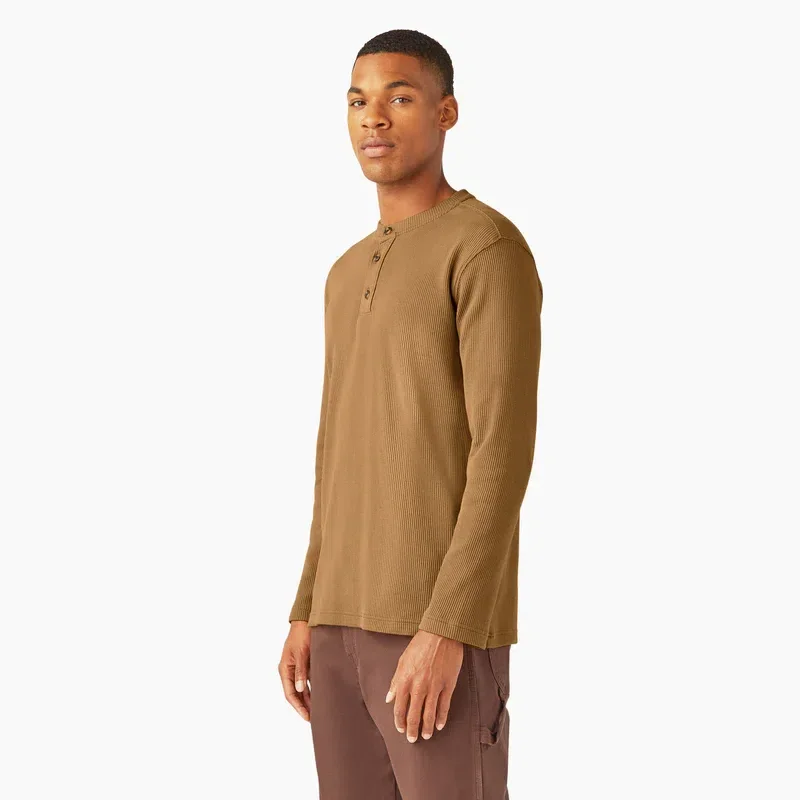 Henley Thermal Shirt Henley Thermal Shirt