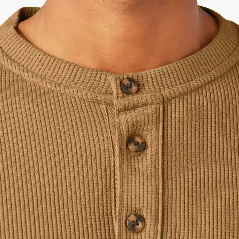 Henley Thermal Shirt Henley Thermal Shirt