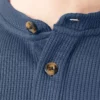Henley Thermal Shirt Henley Thermal Shirt