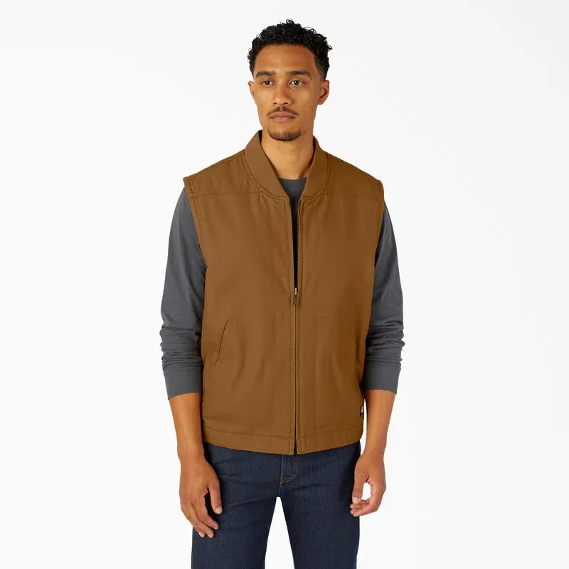 High Pile Fleece Lined Duck Vest High Pile Fleece Lined Duck Vest