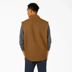 High Pile Fleece Lined Duck Vest