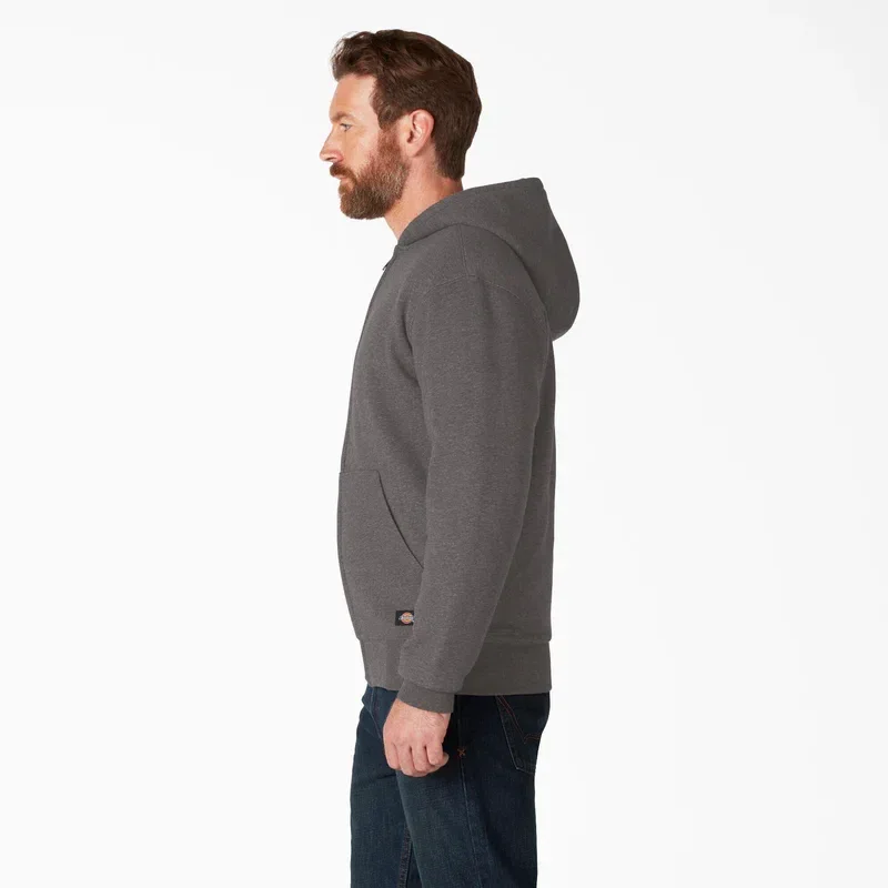 High Pile Fleece Lined Full Zip Hoodie High Pile Fleece Lined Full Zip Hoodie