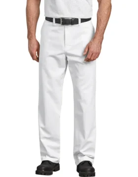Industrial Relaxed Fit Flat Front Pants