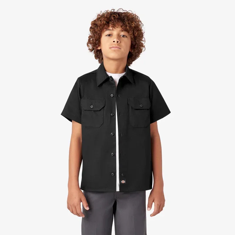 Kids’ Short Sleeve Work Shirt Kids’ Short Sleeve Work Shirt