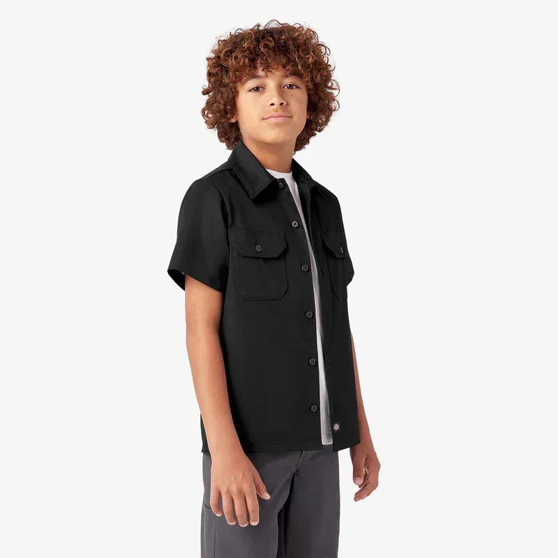 Kids’ Short Sleeve Work Shirt Kids’ Short Sleeve Work Shirt