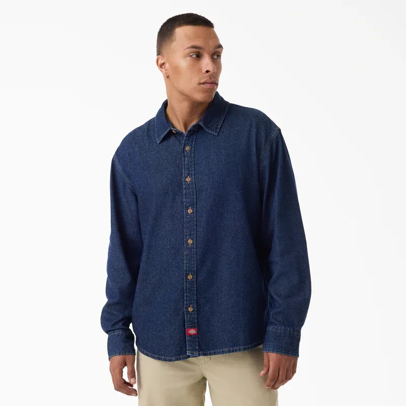 Lightweight Long Sleeve Denim Shirt Lightweight Long Sleeve Denim Shirt
