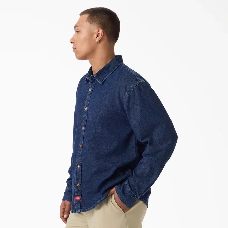 Lightweight Long Sleeve Denim Shirt Lightweight Long Sleeve Denim Shirt