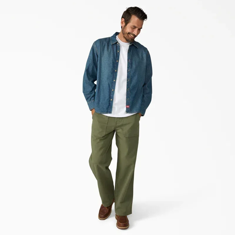 Lightweight Long Sleeve Denim Shirt Lightweight Long Sleeve Denim Shirt