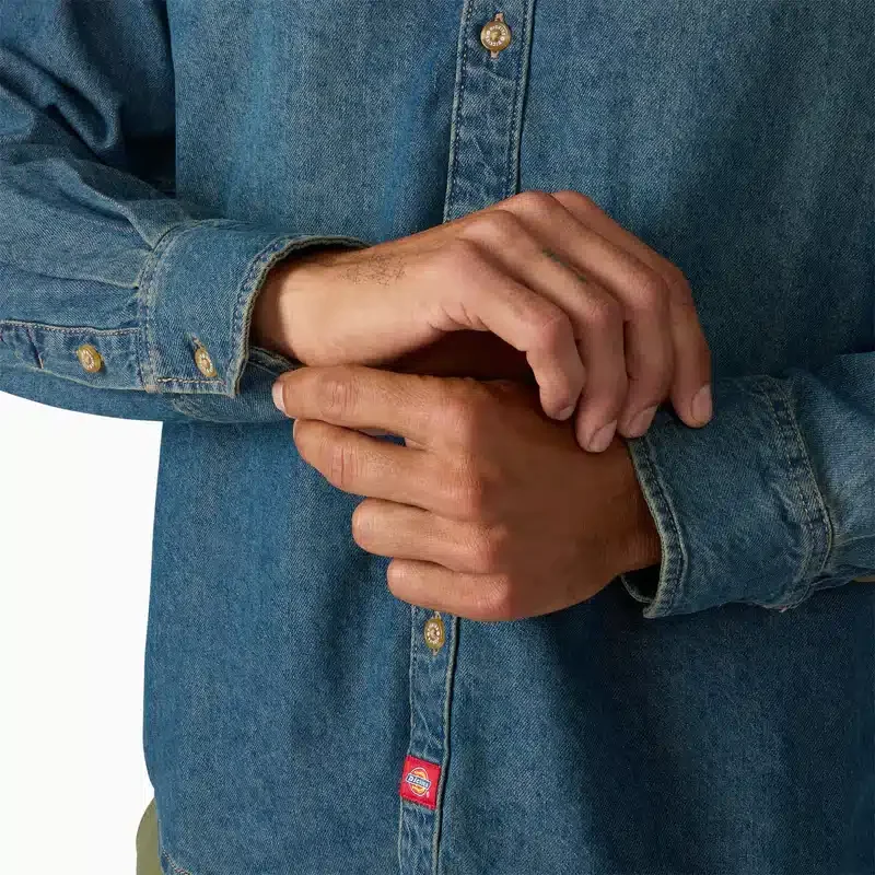 Lightweight Long Sleeve Denim Shirt Lightweight Long Sleeve Denim Shirt