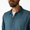 Lightweight Long Sleeve Denim Shirt Lightweight Long Sleeve Denim Shirt