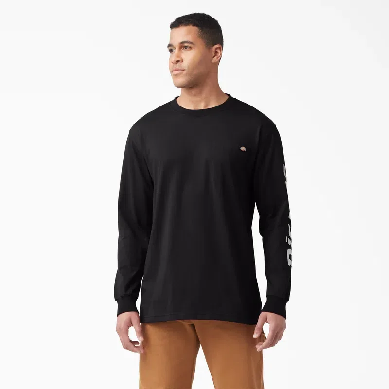 Logo Graphic Long Sleeve Pocket T-Shirt Logo Graphic Long Sleeve Pocket T-Shirt