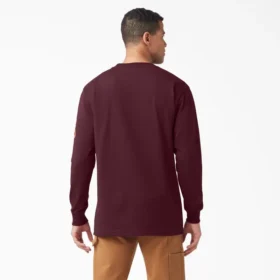 Logo Graphic Long Sleeve Pocket T-Shirt