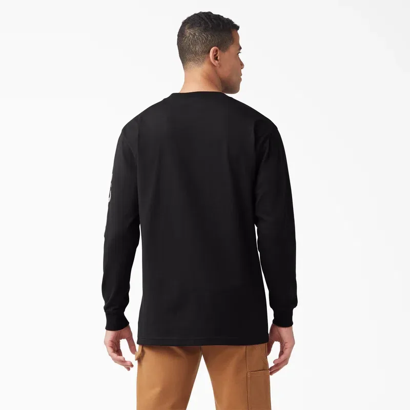 Logo Graphic Long Sleeve Pocket T-Shirt Logo Graphic Long Sleeve Pocket T-Shirt