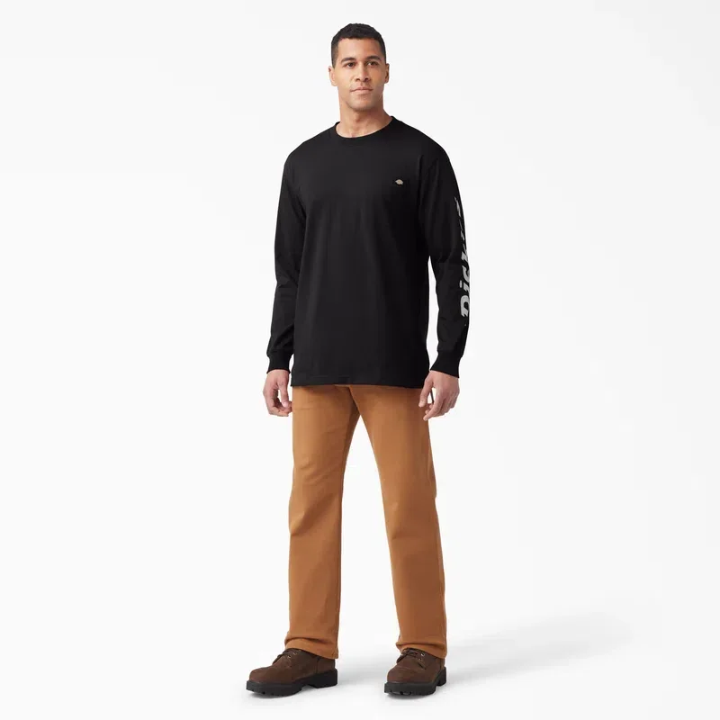 Logo Graphic Long Sleeve Pocket T-Shirt Logo Graphic Long Sleeve Pocket T-Shirt