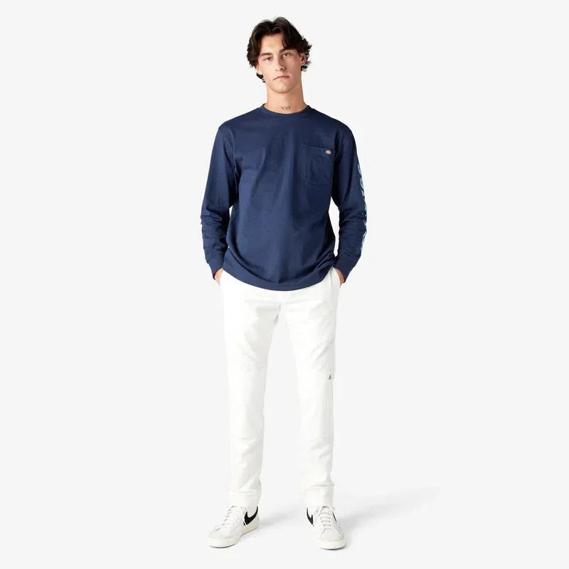 Logo Graphic Long Sleeve Pocket T-Shirt Logo Graphic Long Sleeve Pocket T-Shirt
