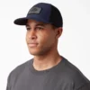 Logo Patch Mesh Trucker Cap