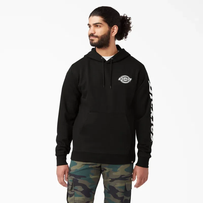 Logo Sleeve Fleece Hoodie Logo Sleeve Fleece Hoodie
