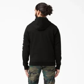 Logo Sleeve Fleece Hoodie