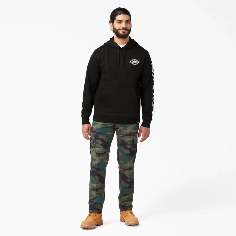 Logo Sleeve Fleece Hoodie Logo Sleeve Fleece Hoodie