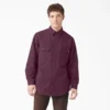 Long Sleeve Flannel-Lined Duck Shirt Long Sleeve Flannel-Lined Duck Shirt
