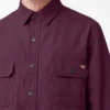 Long Sleeve Flannel-Lined Duck Shirt Long Sleeve Flannel-Lined Duck Shirt