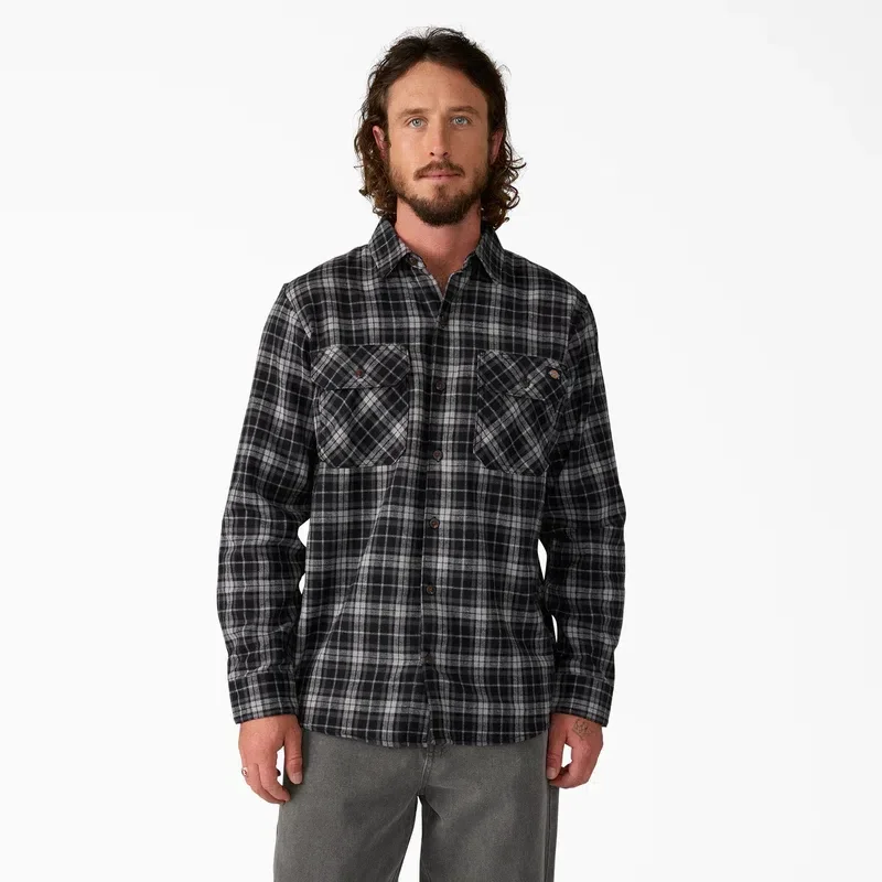 Long Sleeve Flannel Work Shirt Long Sleeve Flannel Work Shirt