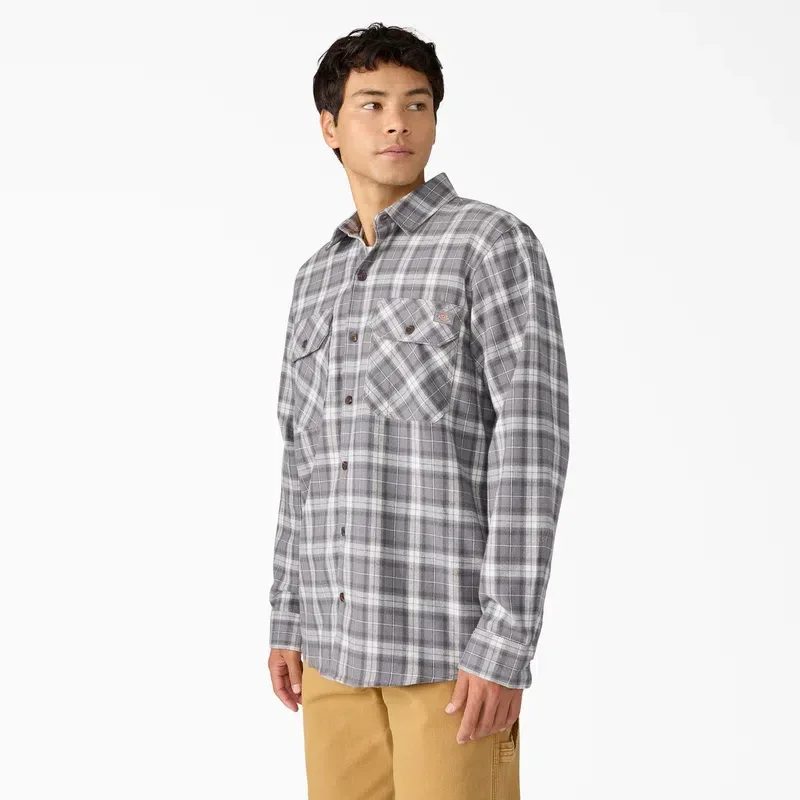 Long Sleeve Flannel Work Shirt Long Sleeve Flannel Work Shirt